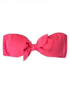 Victoria's Secret Coral Bandeau Bikini Top with Bow Detail ⭐️⭐️⭐️⭐️⭐️